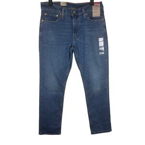 Levis 511 Slim Fit Stretch Jeans Mens Size 33x30 Dark Wash Denim Pants NEW